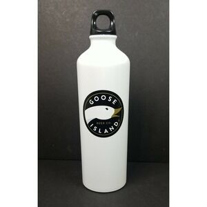 Goose Island Beer Company 26oz Metal Advertising Water Bottle Camping Hiking